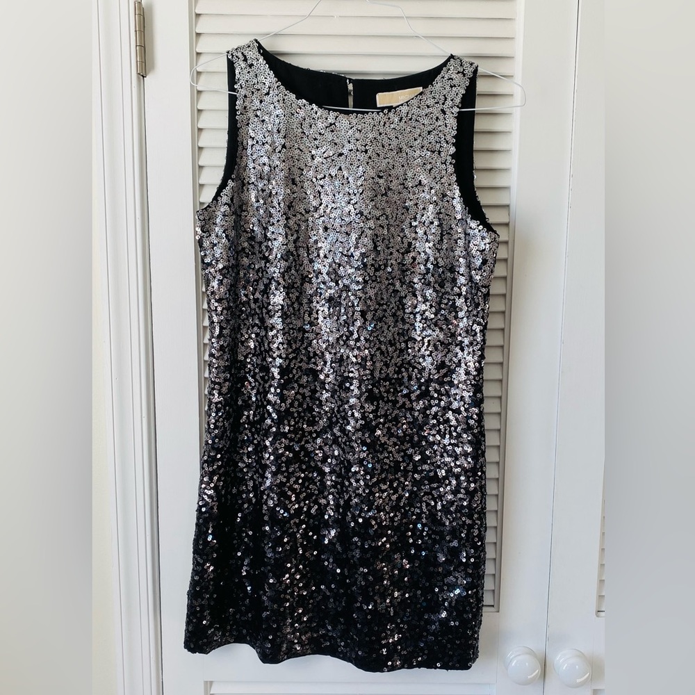 Michael Kors Ombré Sequin dress
